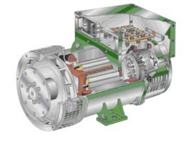 尼勒克发电机内部结构图